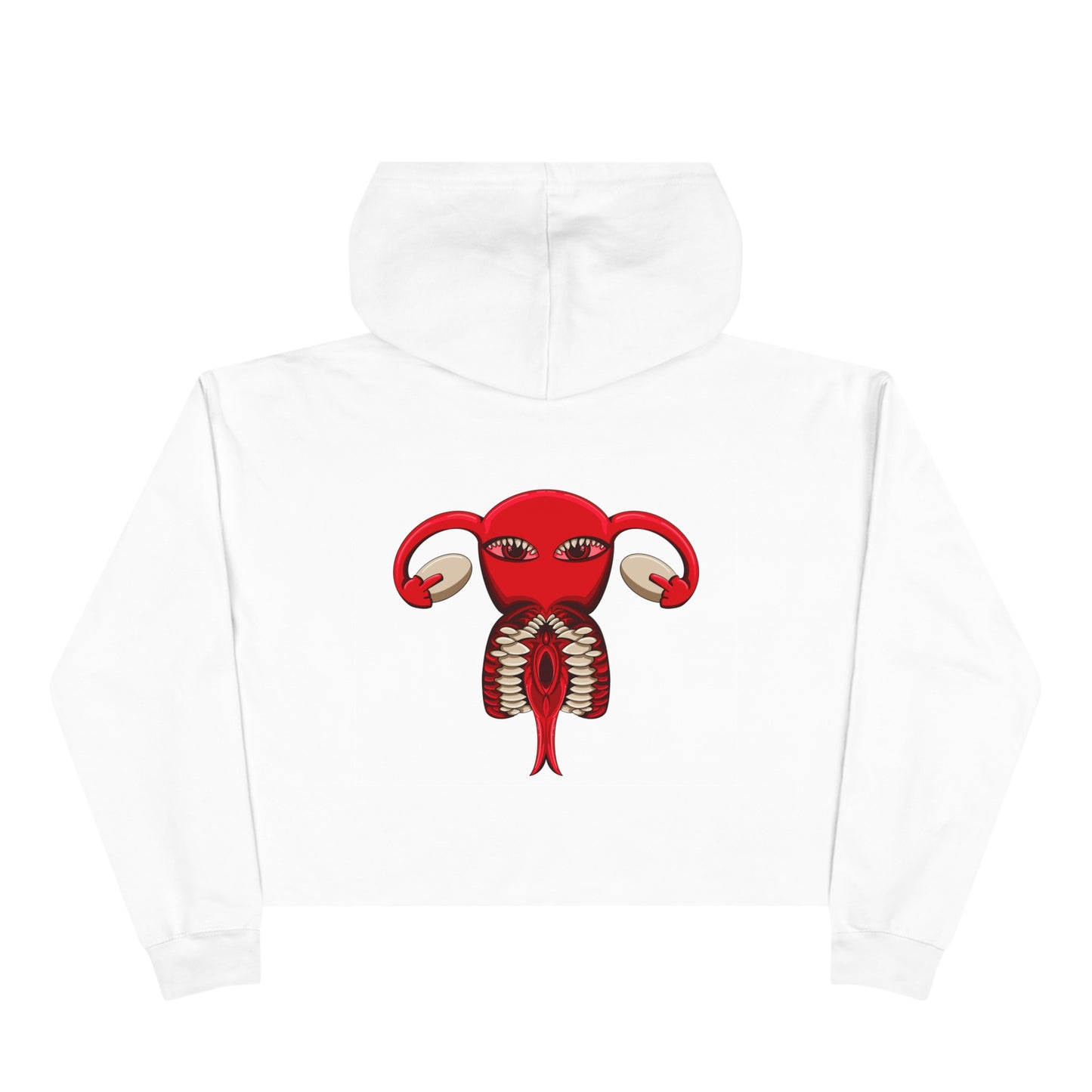 My Body My Choice Crop Hoodie