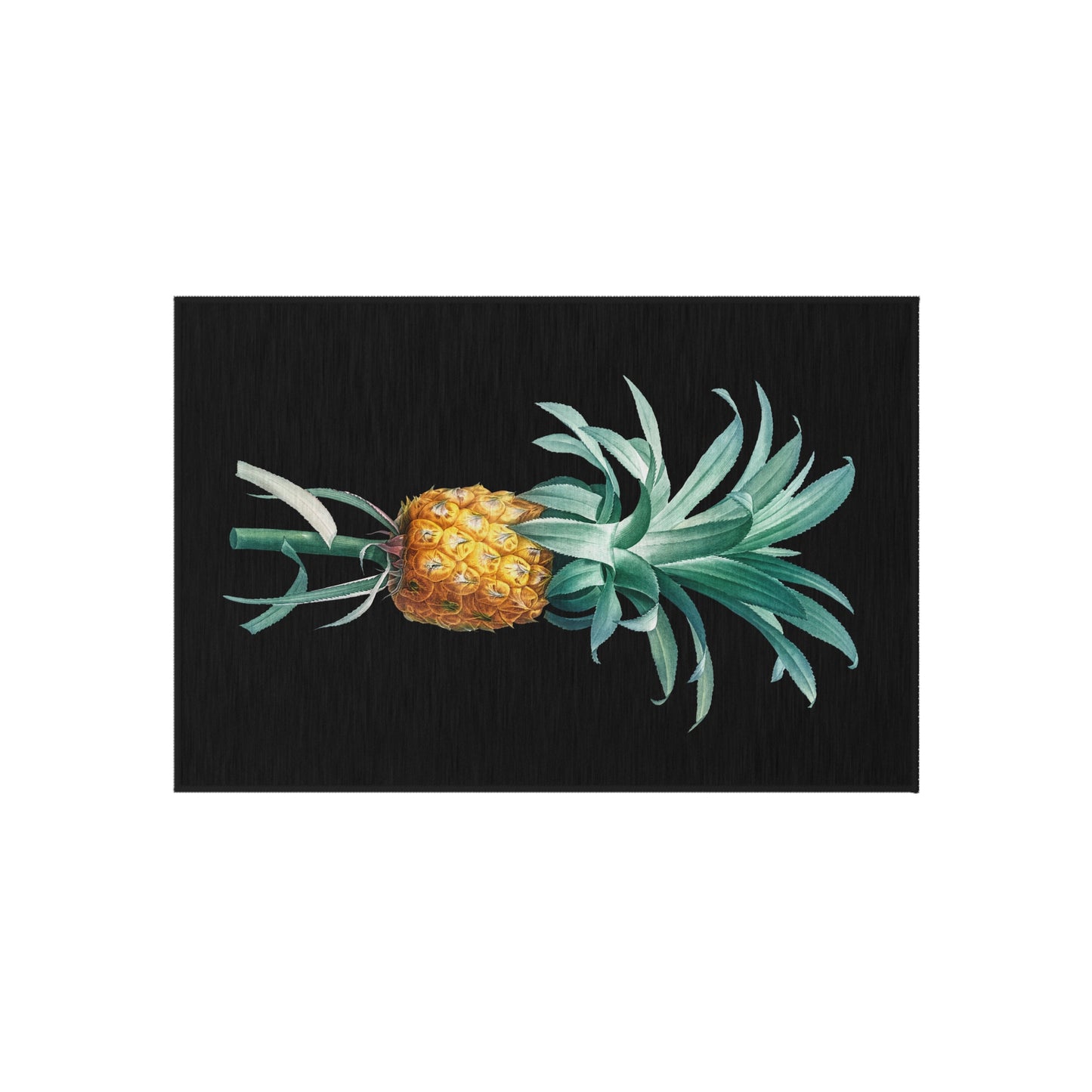 Tropical Pineapple Outdoor Rug - Perfect for Patios, Picnics, and Summer Gatherings