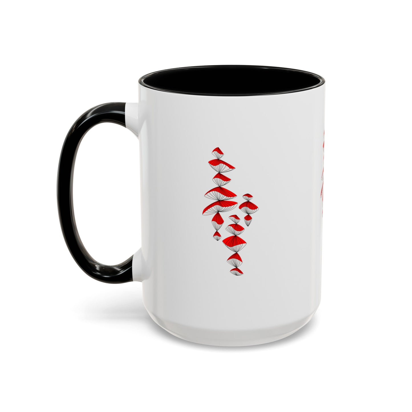 Red Balloons Coffee Mug, 11oz