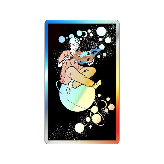 Element Wizard Tarot Holographic Die-cut Stickers